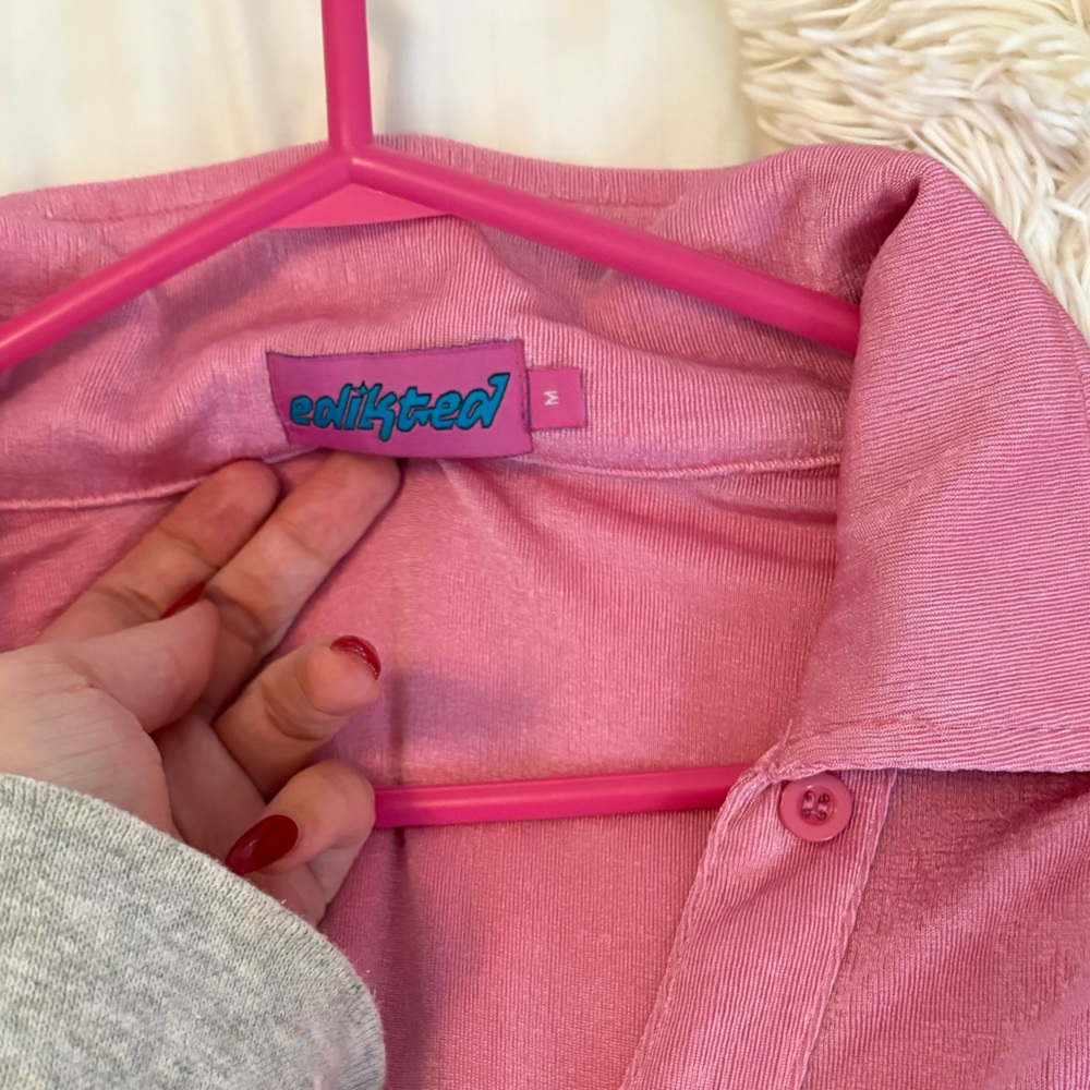 Edikted Pink Mini Dress - Picture 4 of 4